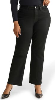 WARP+WEFT ASE High Waist Straight Leg Jeans