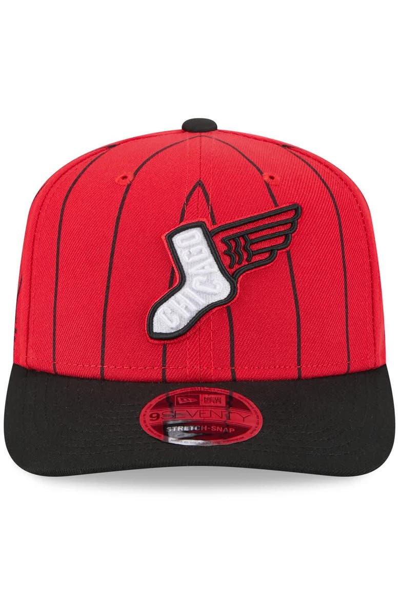 Men's New Era Red/Black Chicago White Sox 2025 City Connect 9SEVENTY Adjustable Hat, Alternate, color, Red