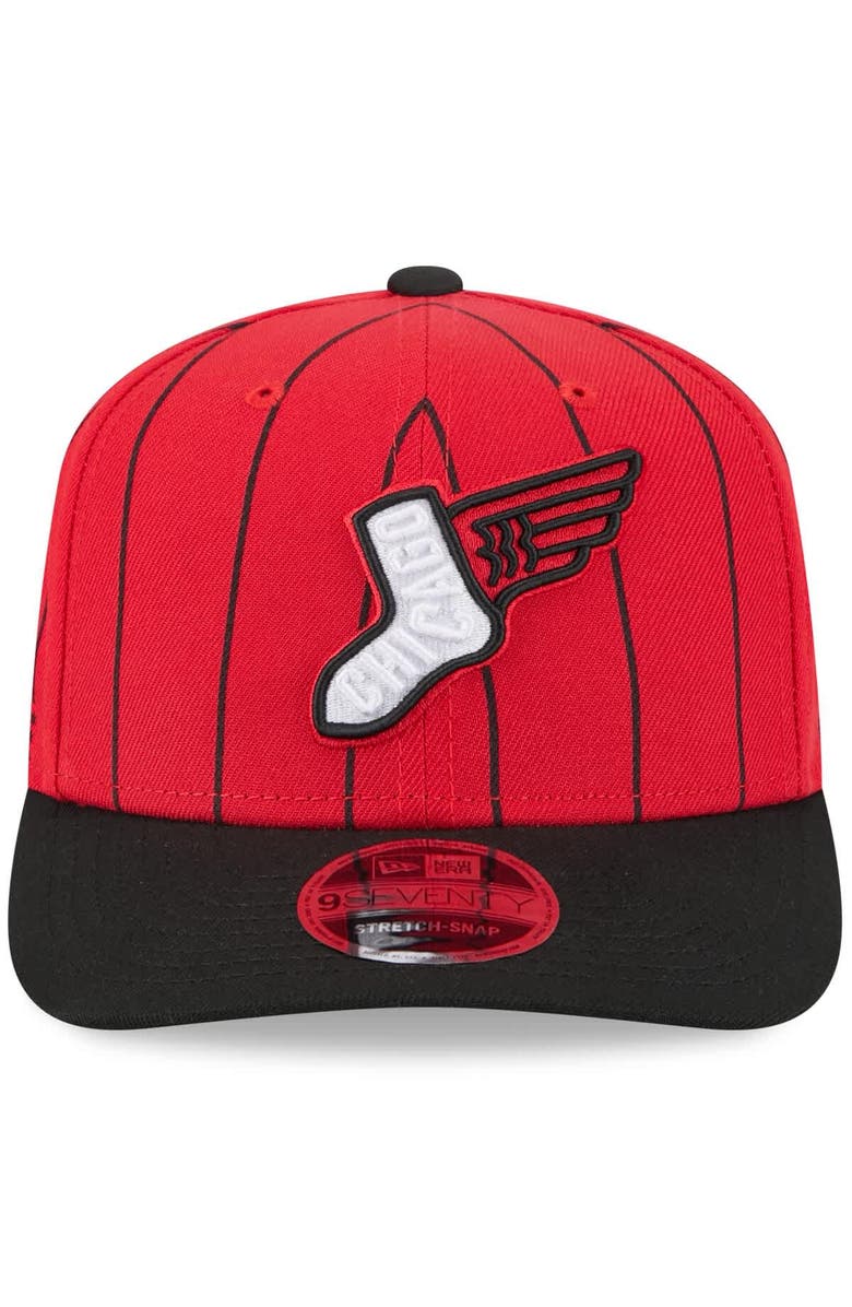 New Era Men's New Era Red/Black Chicago White Sox 2025 City Connect 9SEVENTY Adjustable Hat, Alternate, color, Red