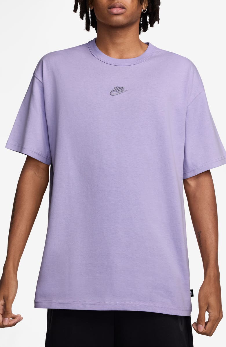 Nike Premium Essential Cotton T-Shirt, Main, color, Hydrangeas
