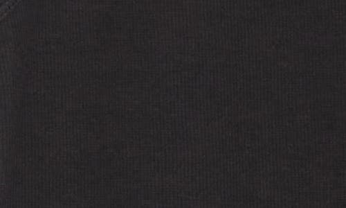 Abound Rib Tank In Black Night
