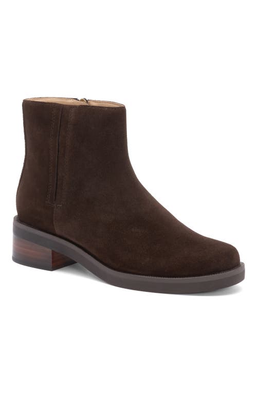 Abeo Traverse Ankle Bootie In Dark Brown - Regular