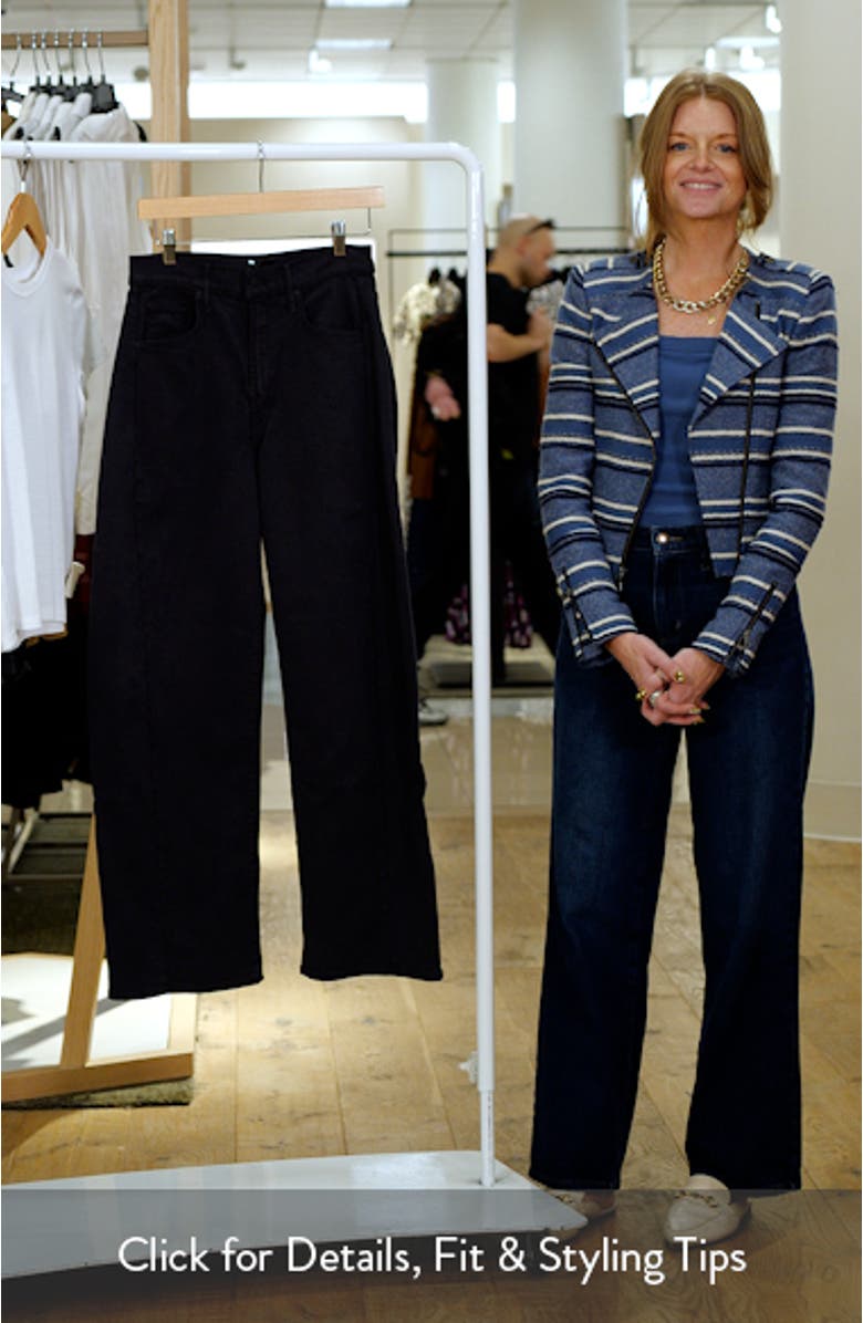 The Half Pipe Flood High Waist Barrel Jeans, sales video thumbnail