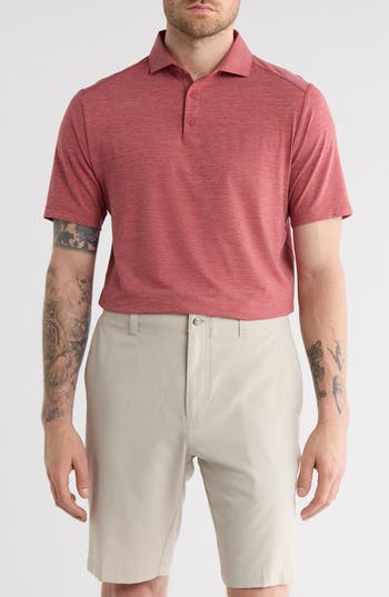 Travismathew Heater Pro Stretch Knit Polo In Multi