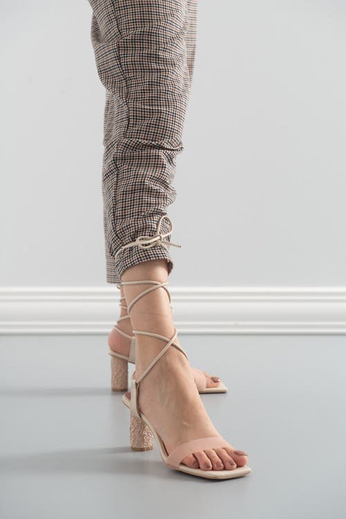 Prologue Shoes Rhea Block Heel Sandal