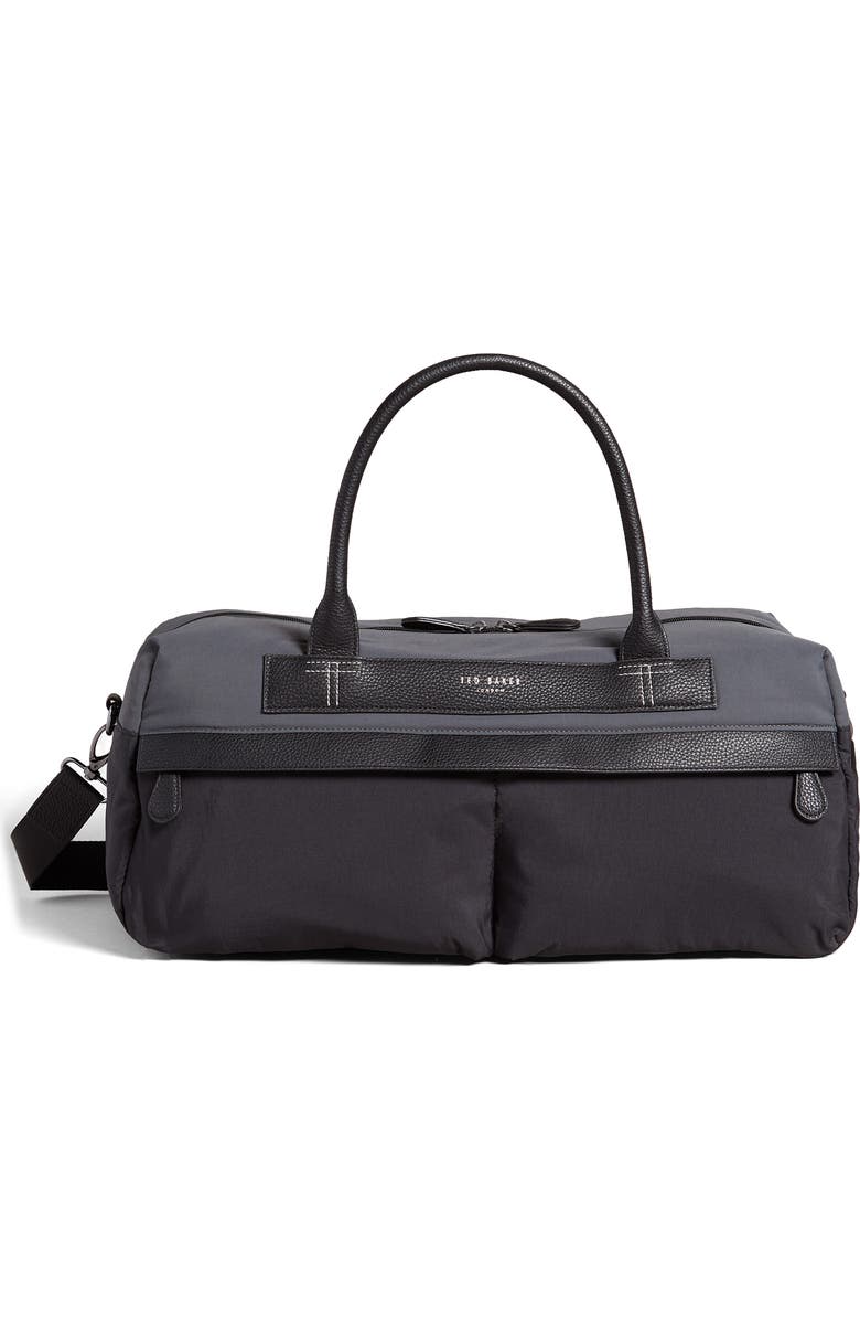 Ted Baker London Plier Nylon Holdall Duffle Bag, Main, color,