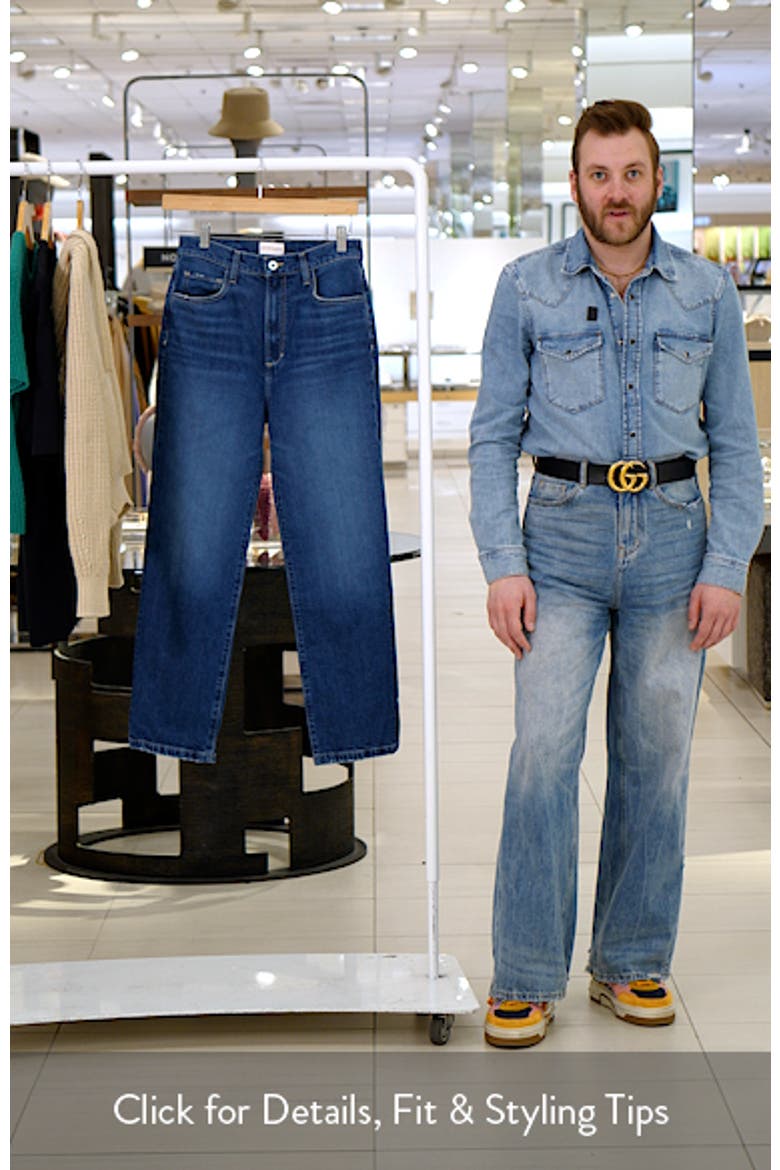 The Valentina High Waist Ankle Straight Leg Jeans video