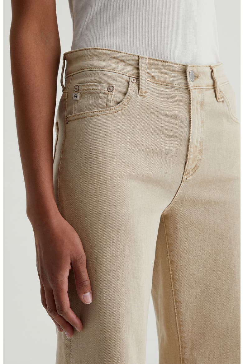 Saige Ankle Wide Leg Jeans, Alternate, color, SULFUR PUMICE