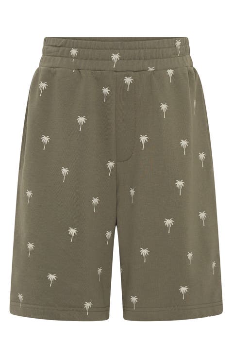 Kids' Palm Tree Print Shorts (Big Kid)