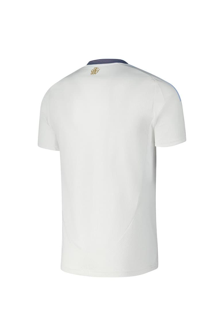 Men's adidas White Aston Villa 2024/25 Away Replica Jersey, Alternate, color, White