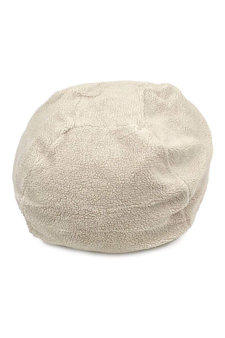 Sherpa Puff Ball Pet Bed, Alternate, color, NATURAL