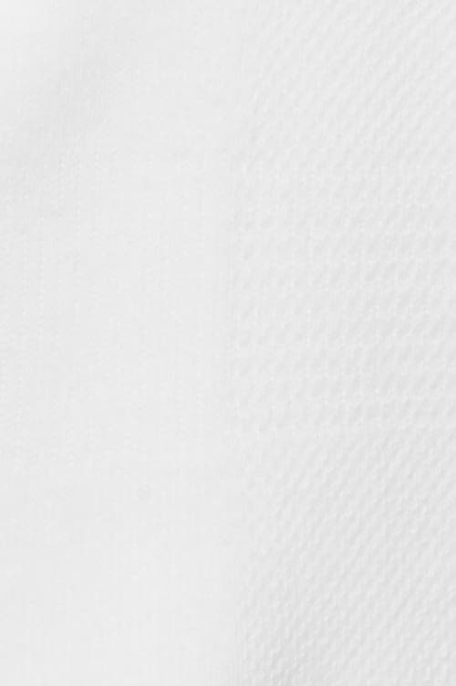 Peloton Cotton Mesh Stripe Sock In Bright White