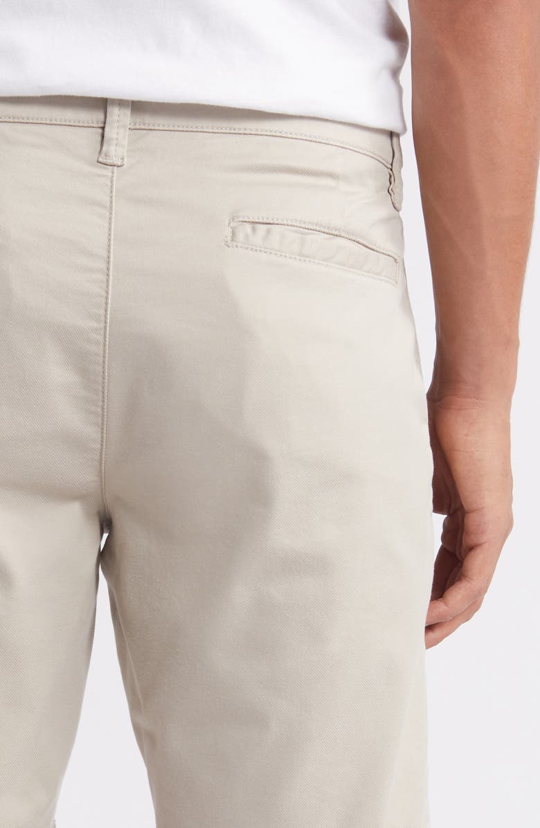 34 Heritage Arizona Flat Front Stretch Cotton Blend Shorts, Alternate, color, Oyster Summer