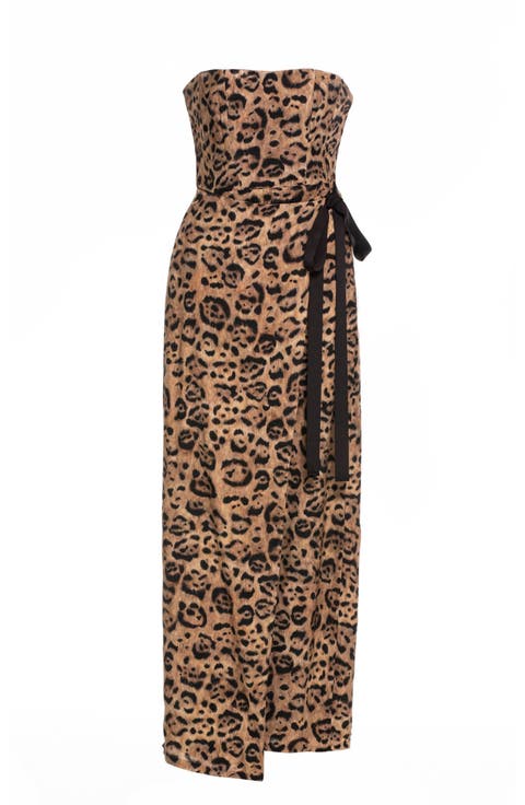 Cinefila Jaguar Maxi Dress