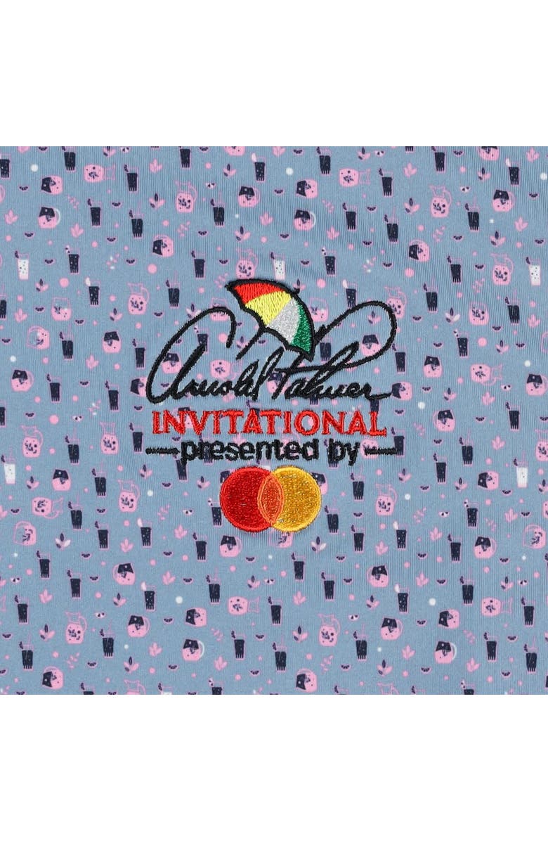 PUMA Men's Puma  Blue Arnold Palmer Invitational Tea Time MATTR Polo, Alternate, color, Blue