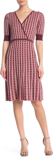 Kate Spade New York faux wrap plaid sweater dress | Nordstrom Kate Spade New York faux wrap plaid sweater dress | Nordstrom
