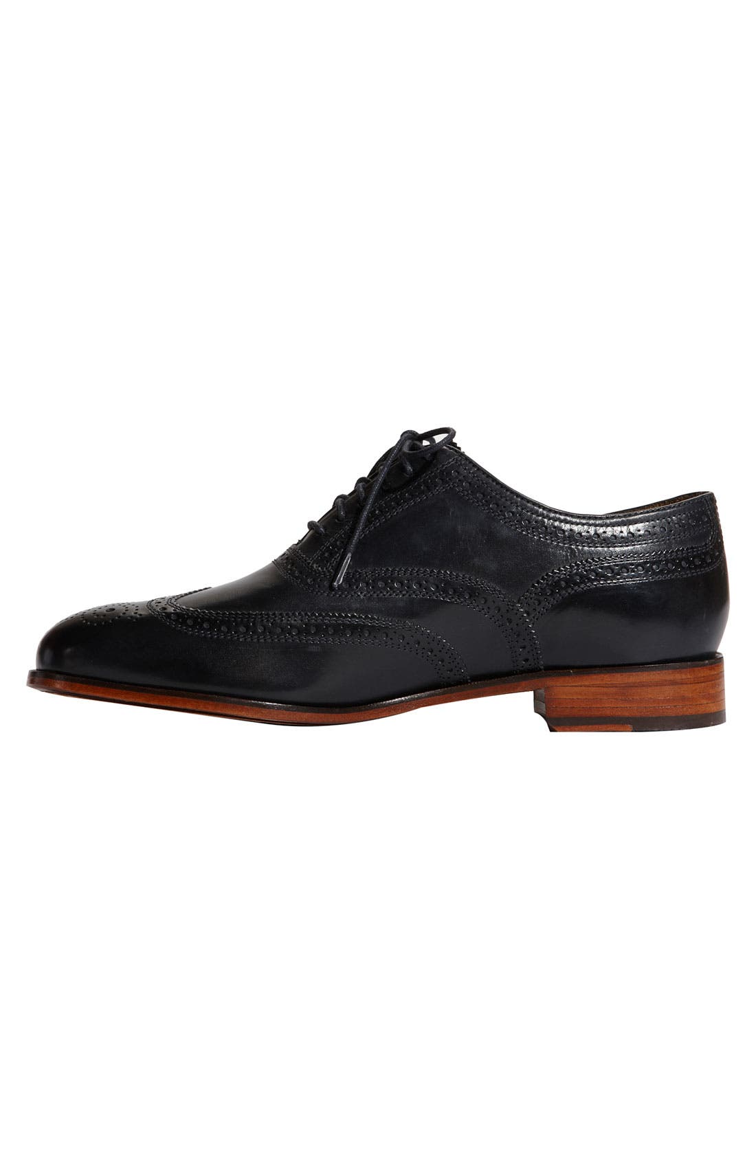 'Marlton' Wingtip Oxford, Alternate, color, NAVY