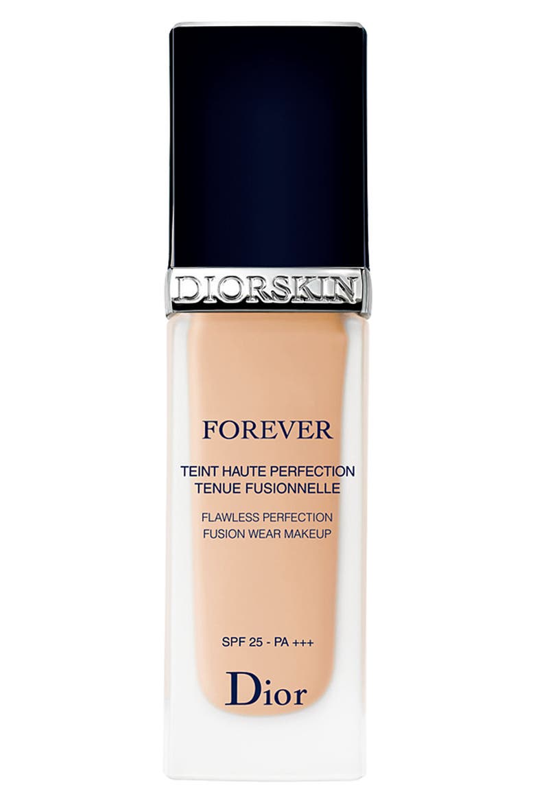 'Diorskin Forever' Fluid Flawless Perfection Fusion Wear Makeup SPF 25, Main, color, 021 LINEN