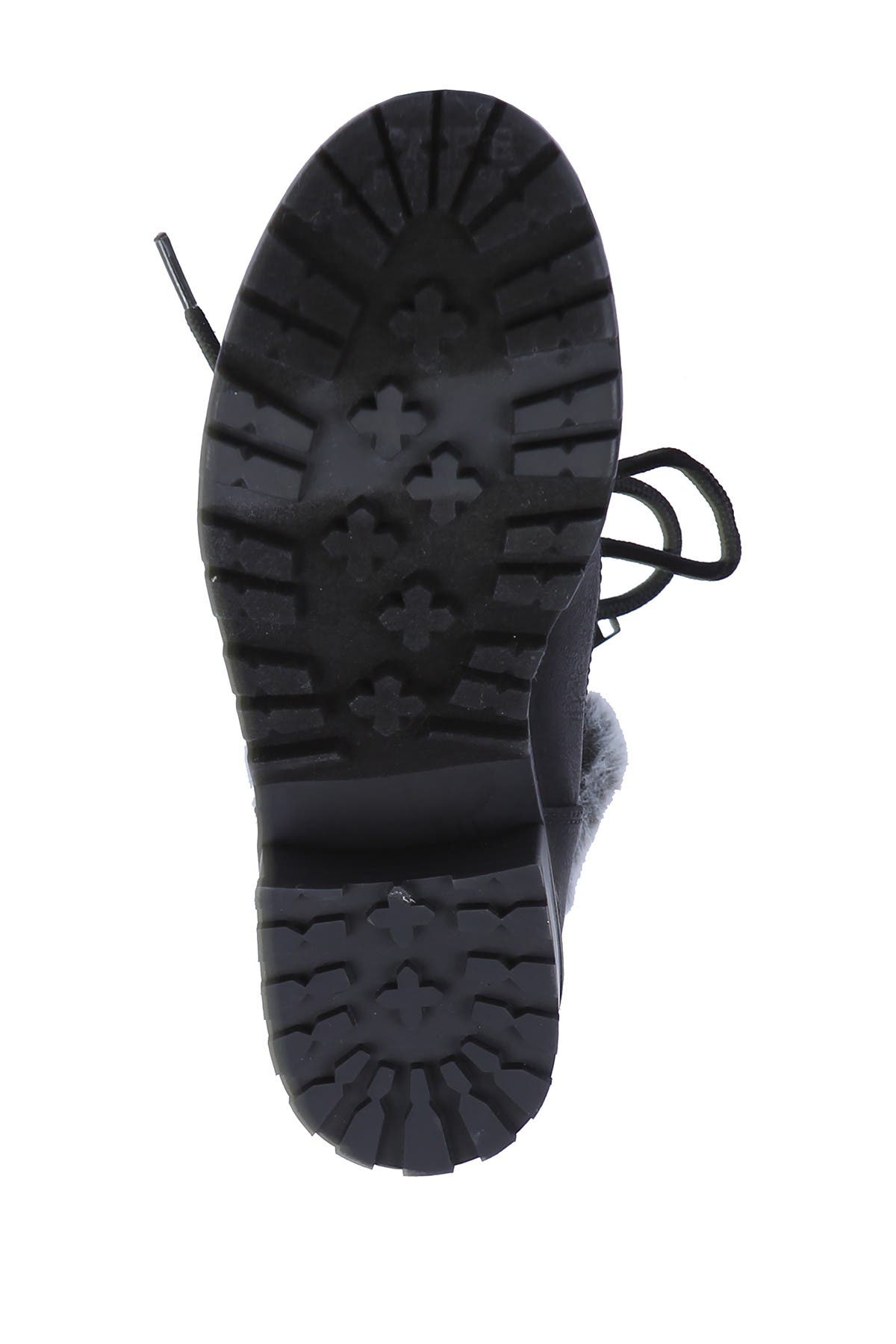 DV by Dolce Vita Rei Faux Fur Lined Combat Boot, Alternate, color, 