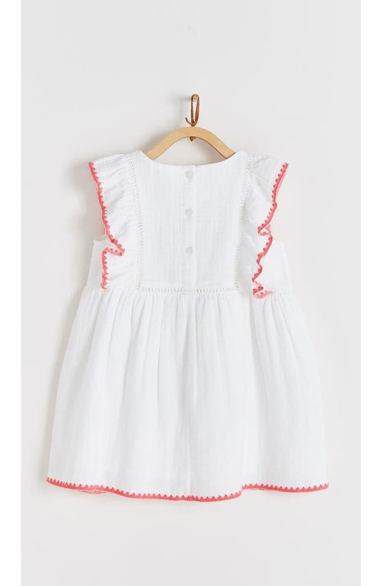 Babycottons Dress Milagrito for Toddler, Alternate, color, White