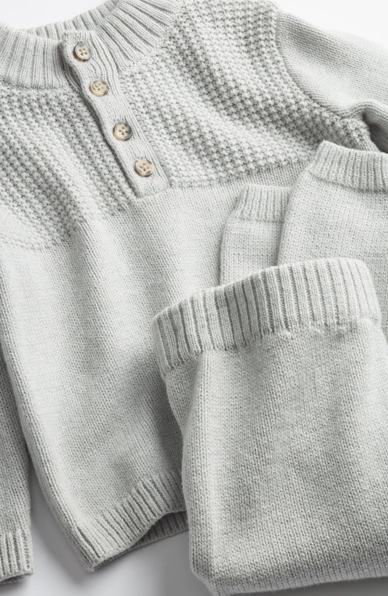 Nordstrom Mock Neck Sweater & Pants Set, Alternate, color, 