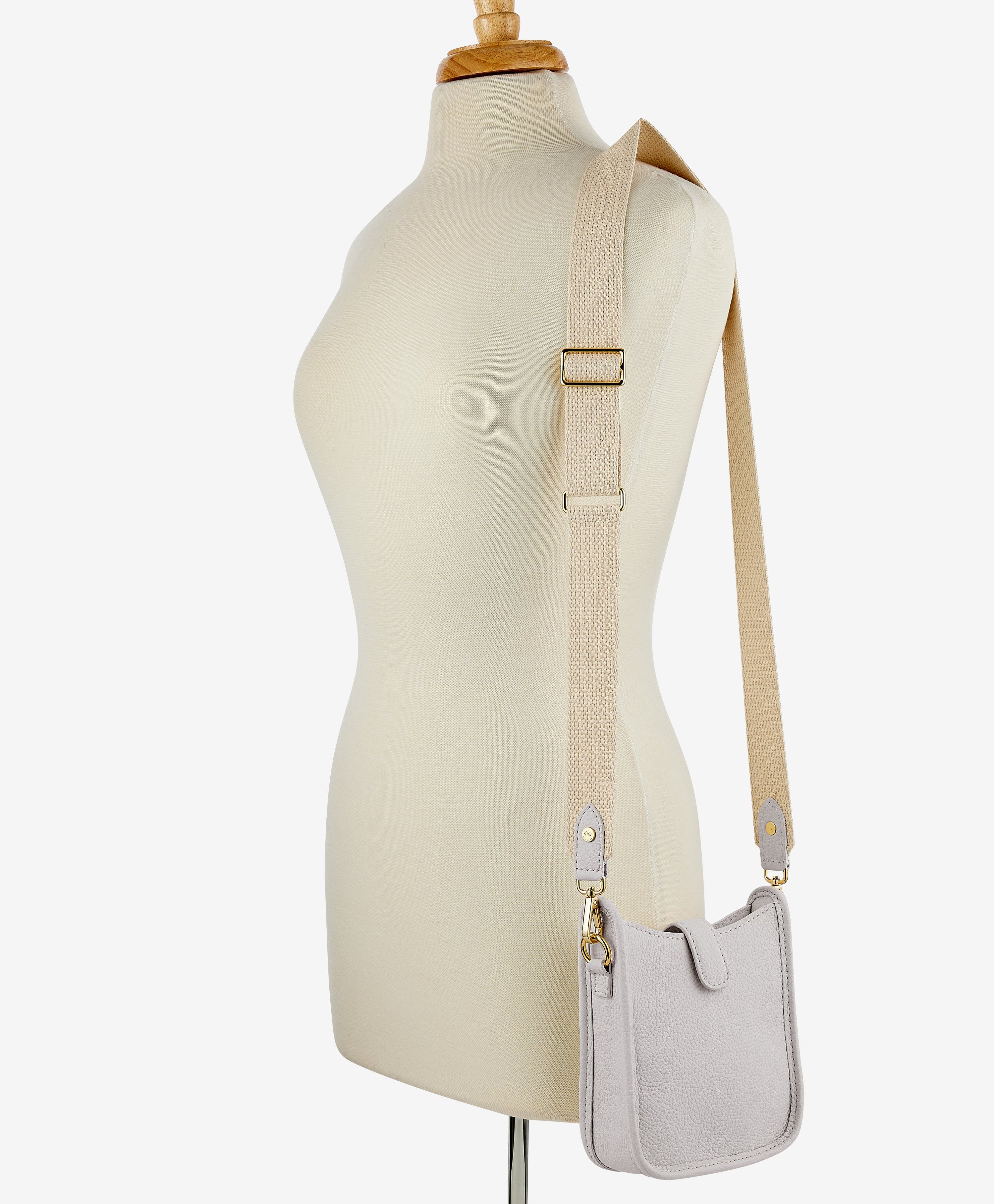 GiGi New York Ellie Crossbody, Alternate, color, White