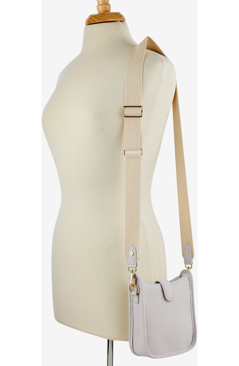 GiGi New York Ellie Crossbody, Alternate, color, White