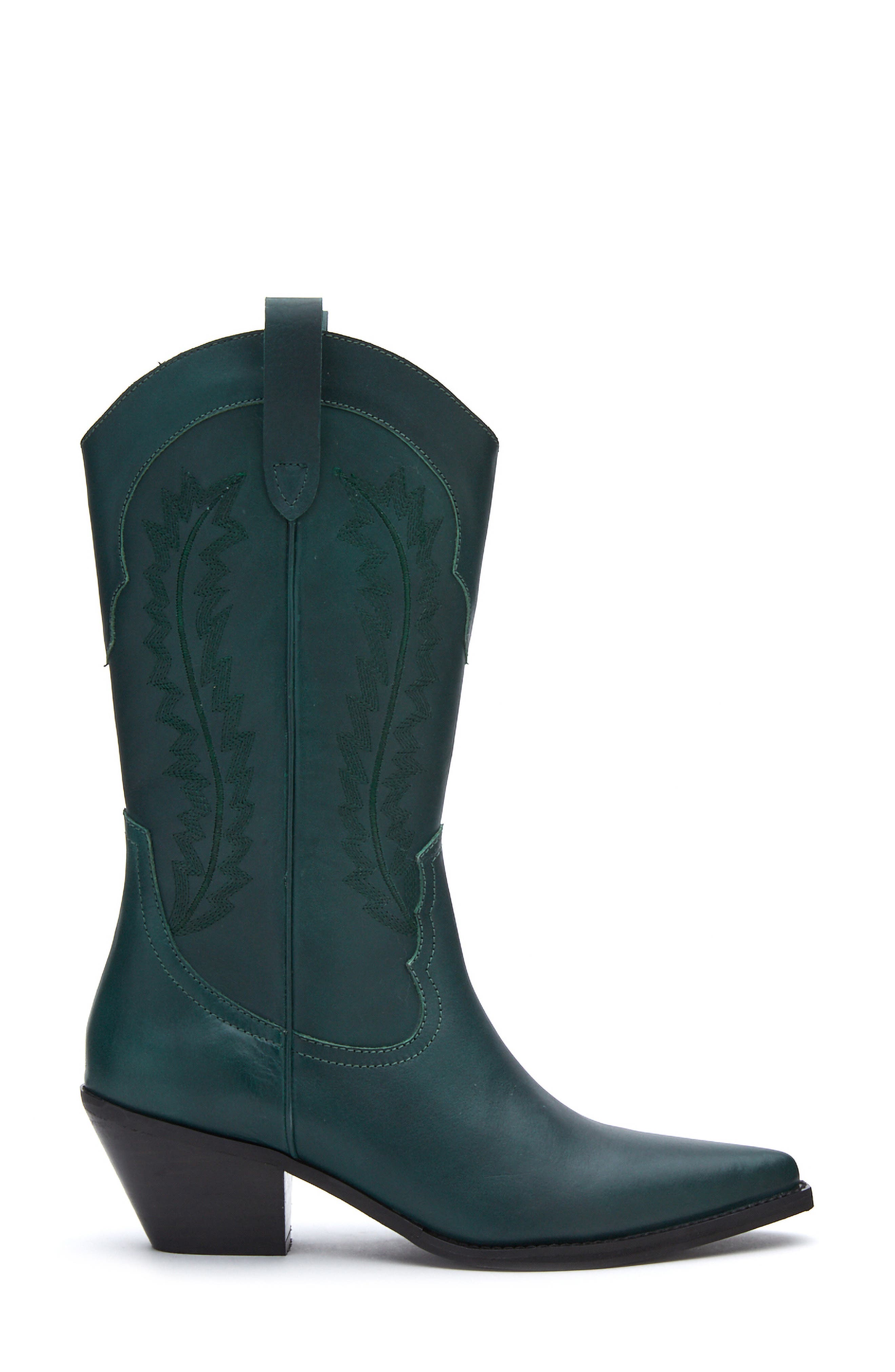 Mylie Western Boot, Alternate, color, TEAL