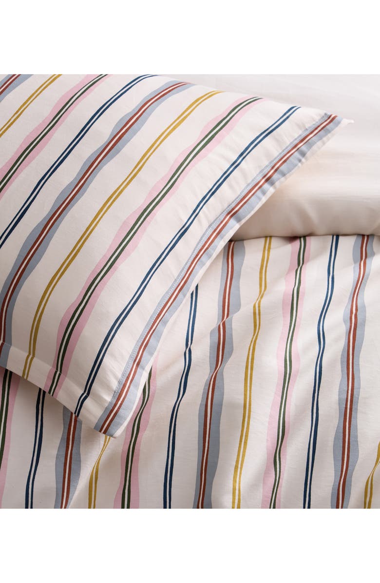 Ted Baker Scallop Stripe Comforter & Pillow Shams Set, Alternate, color, 