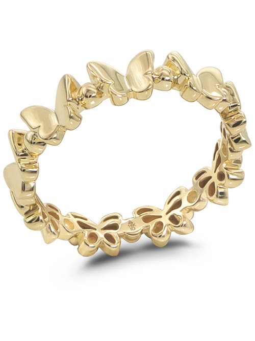 Devata Butterfly Ring In Gold