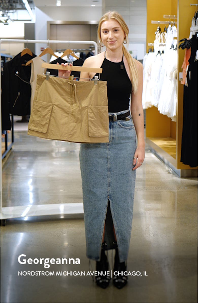 Parachute Drawstring Skirt, sales video thumbnail