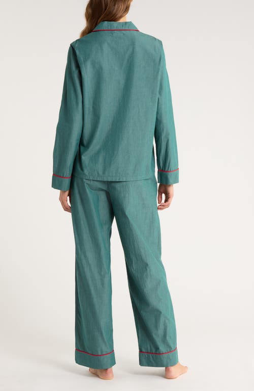 Nordstrom Classic Cotton Pajamas In Blue