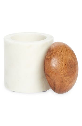 NORDSTROM NORDSTROM MARBLE SALT CELLAR