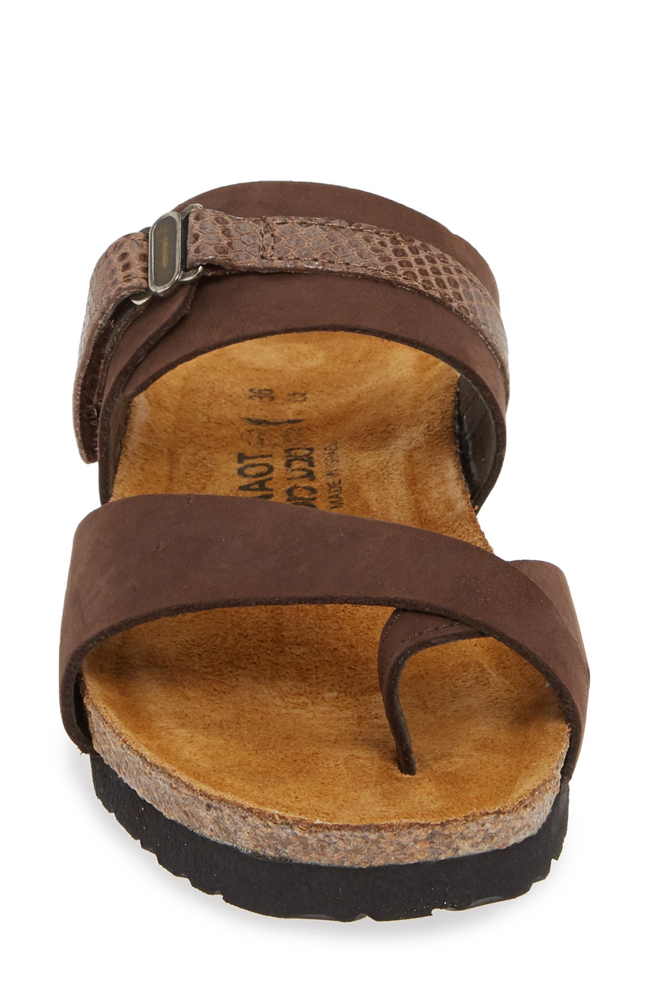 Jessica Sandal, Alternate, color, COFFEE BEAN NUBUCK LEATHER