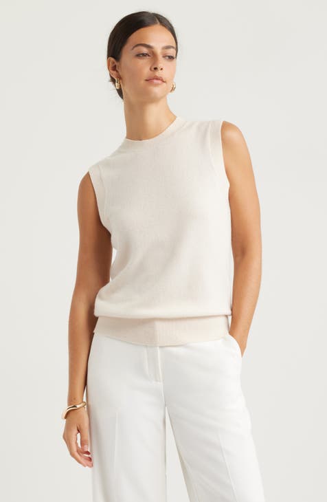 【メルシャリ様】 専用 Stripe Shirring Jacquared Sleeveless Top