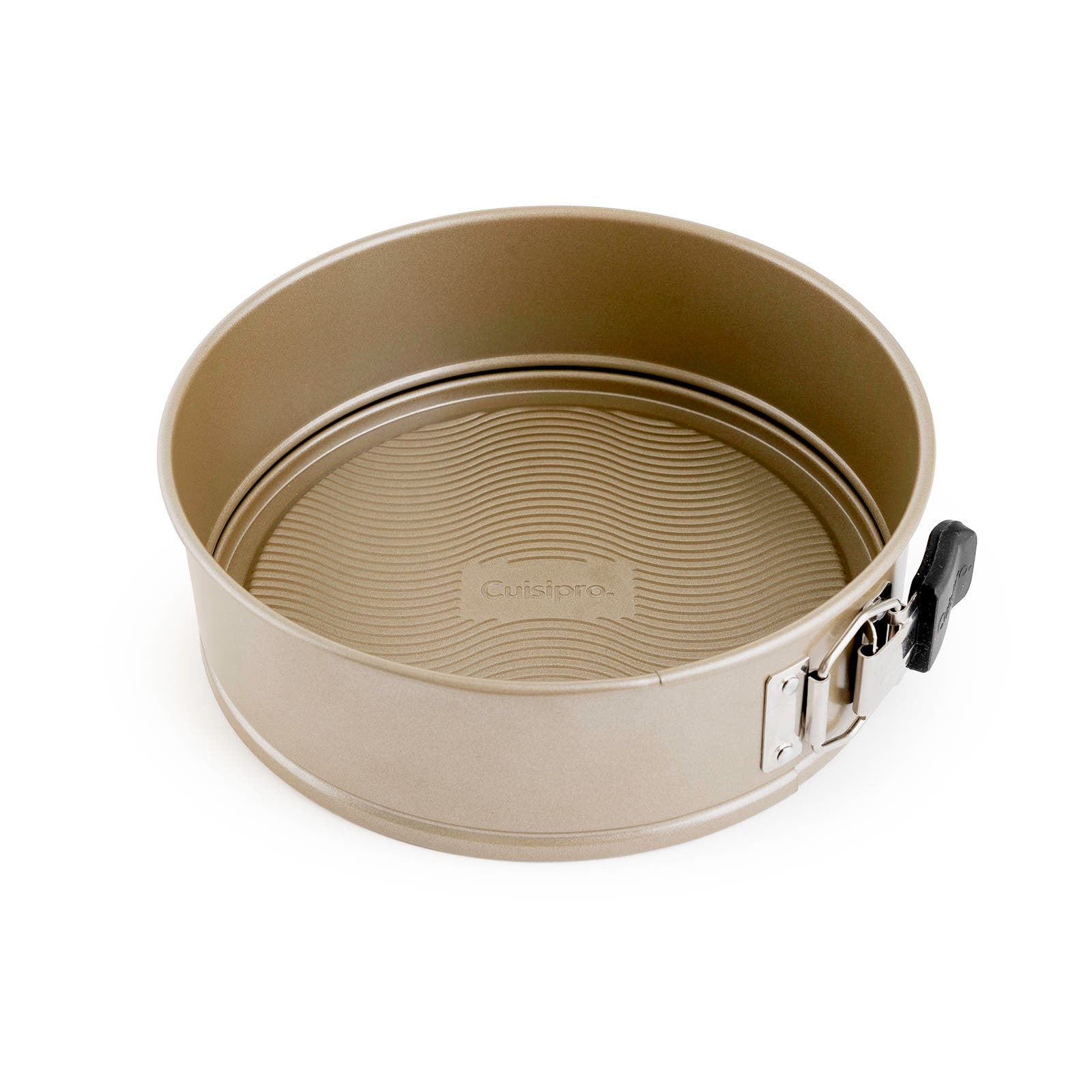 Cuisipro Nonstick Springform Pan With Wave Pattern, Champagne