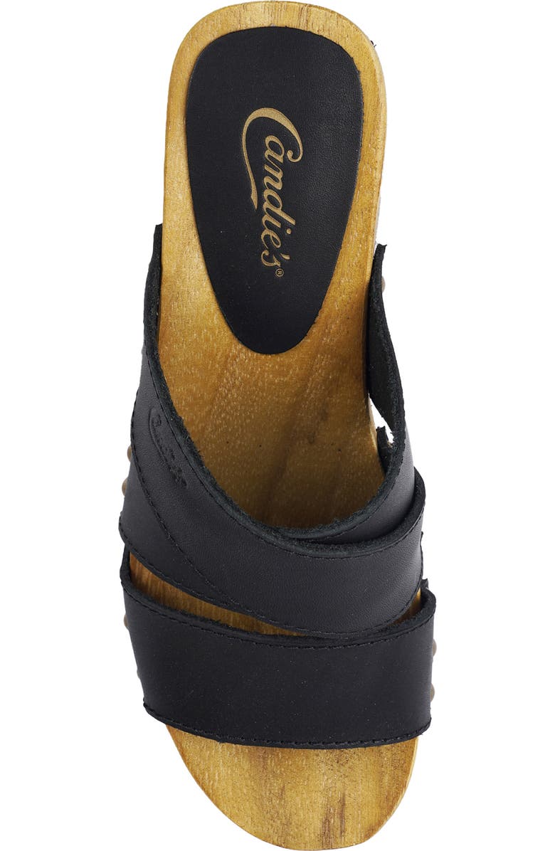 Candie's Rahel Platform Slide Sandal, Alternate, color,