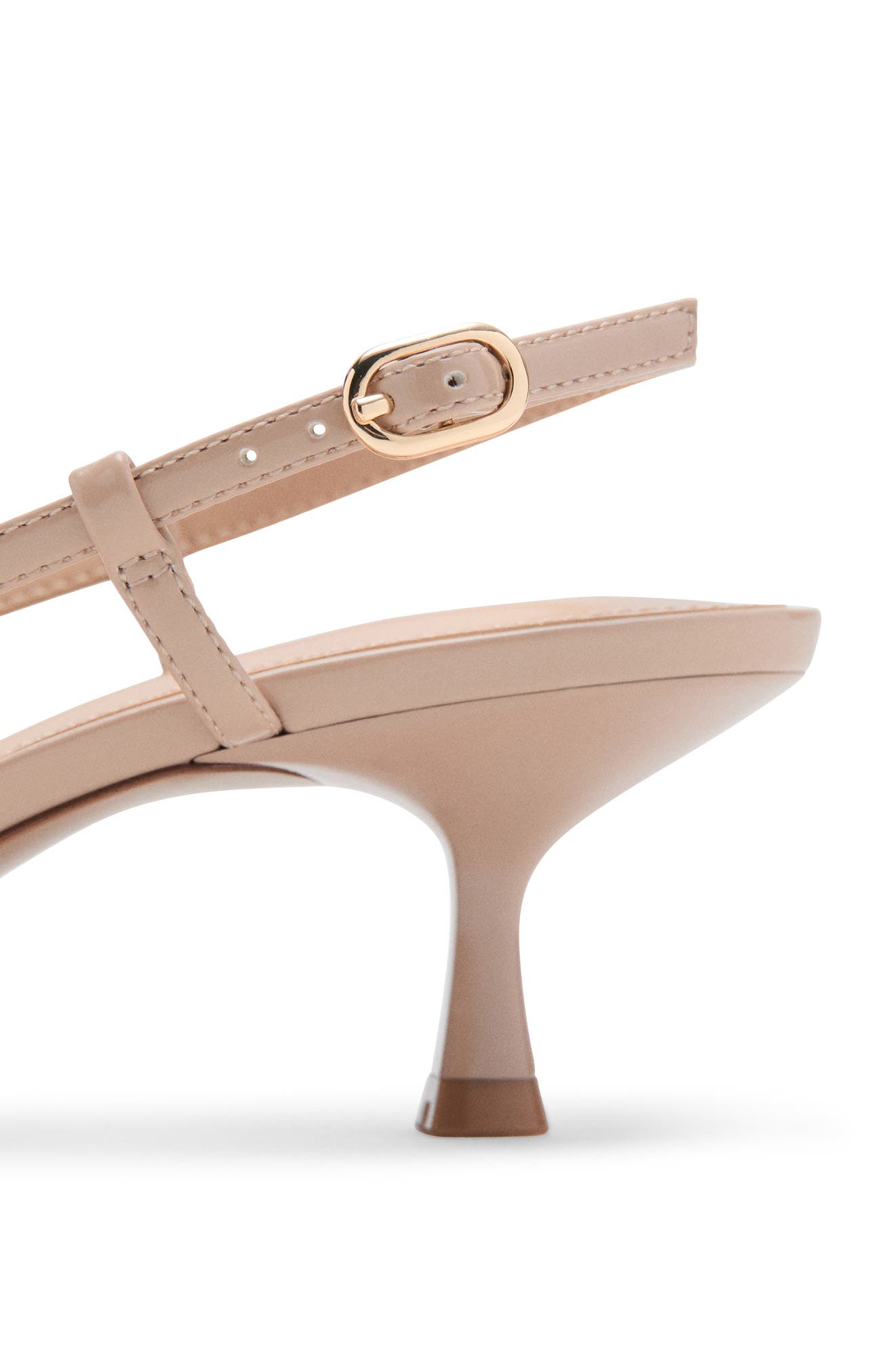 Slingback Pointed Toe Pump, Alternate, color, BEIGE