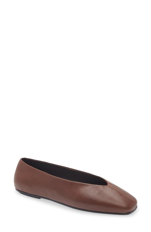 Jeffrey Campbell Fathom Flat in Brown at Nordstrom, Size 6