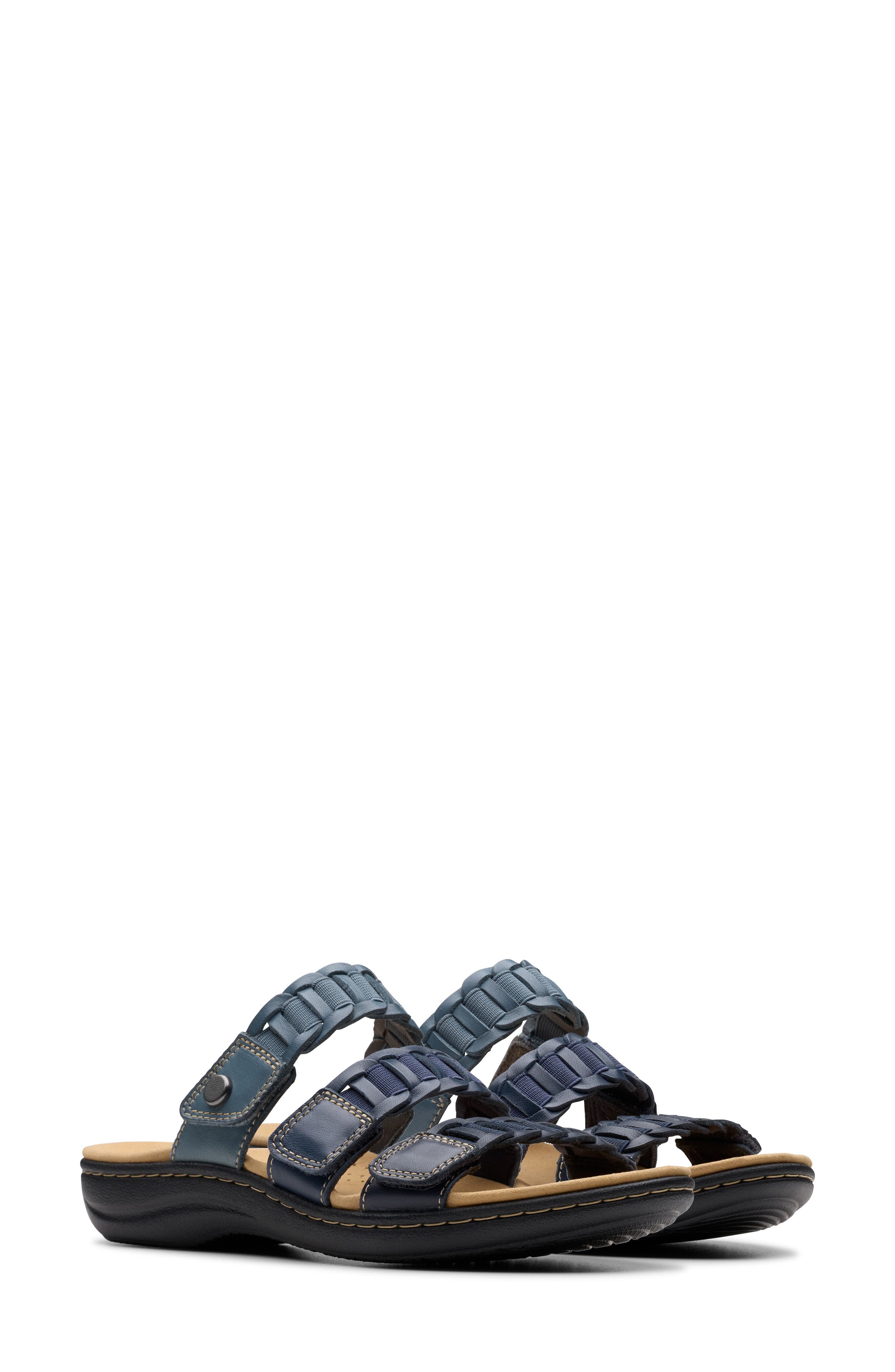 Clarks<sup>®</sup> Laurieann Hope Slide Sandal, Alternate, color, 