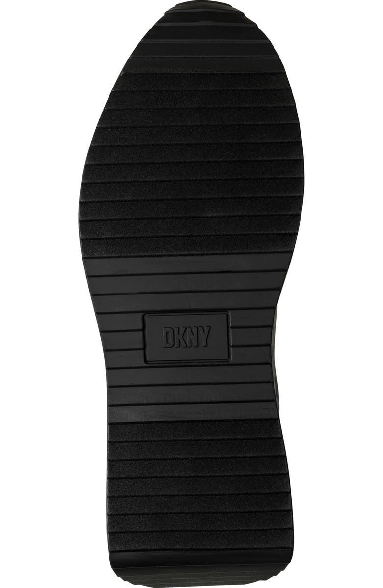 DKNY Aranae Sneaker, Alternate, color, Black/ Nickel