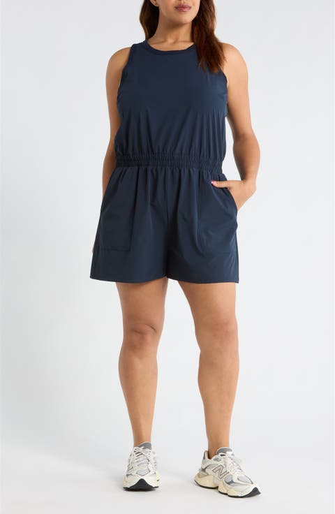 Atlas Short Romper (Plus Size)