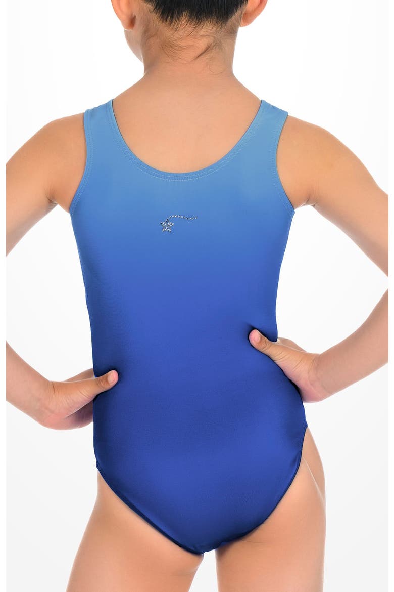 Sapphire Swirl Leotard, Alternate, color, Blue