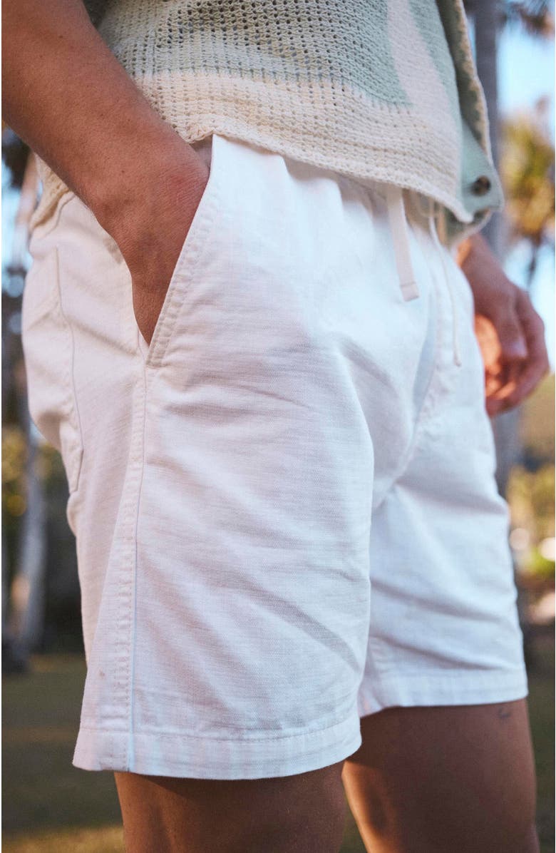 Cotton On Men's Easy Short, Alternate, color, White Texture