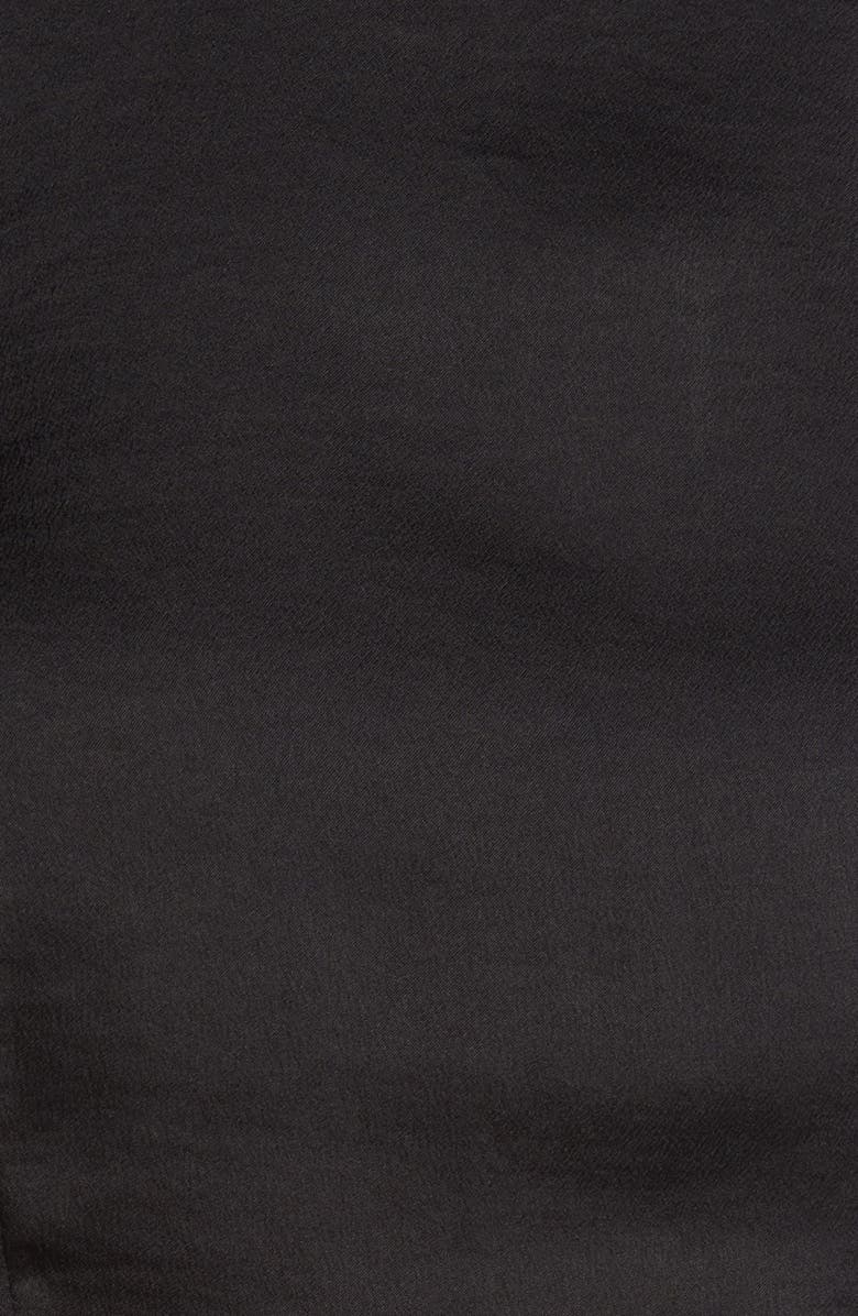 Open Edit Open Back Satin Top, Alternate, color, 