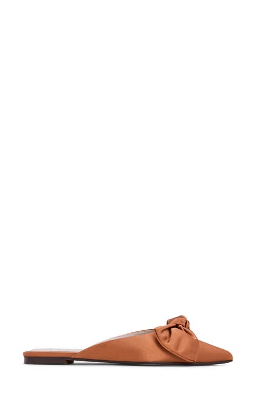 Yosi Samra Clara Pointed Toe Mule In Brown