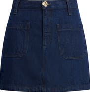 Favorite Daughter The Mimi Denim Miniskirt