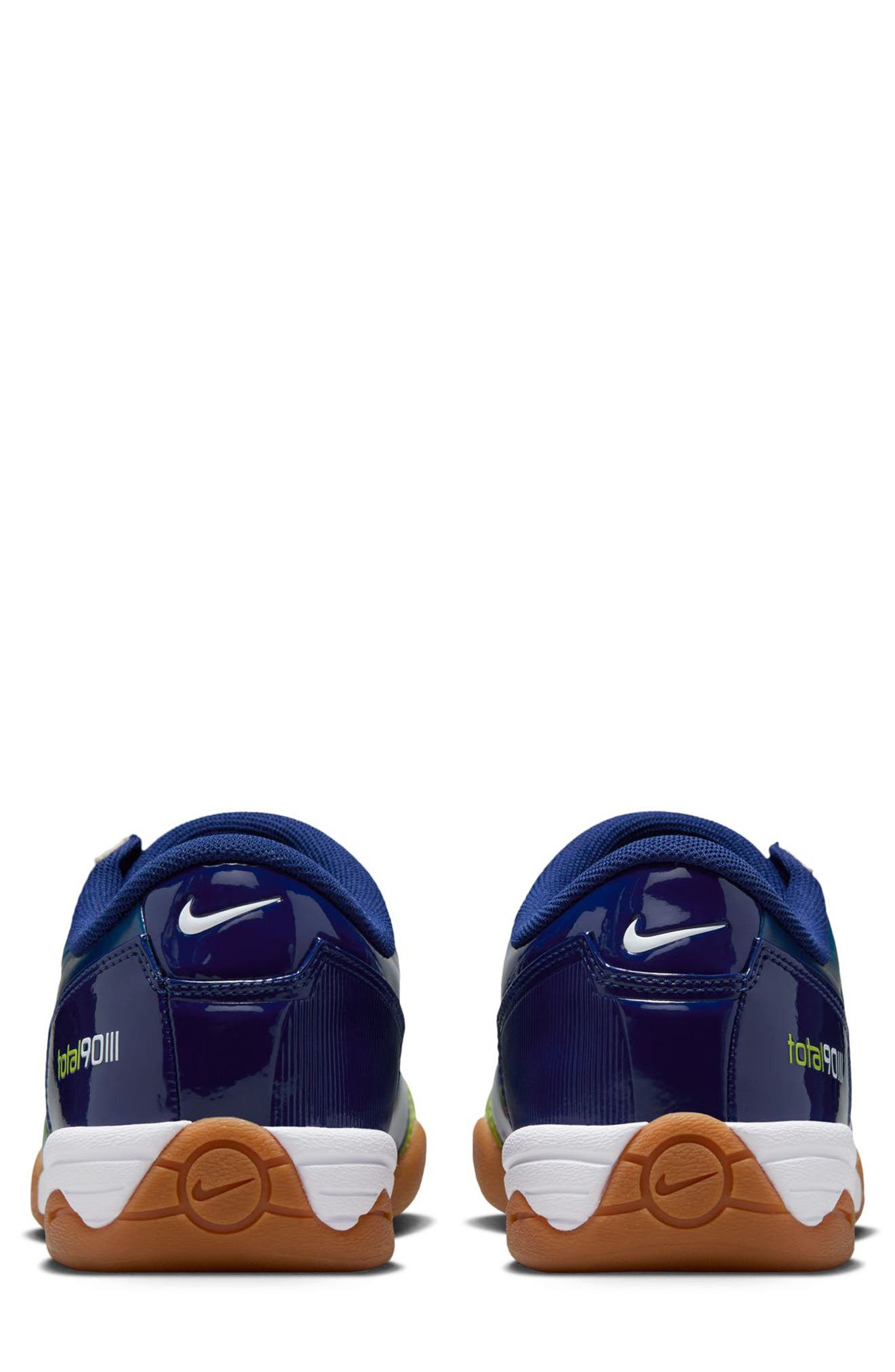 Nike Total 90 PRM Soccer Sneaker, Alternate, color, Blue Void/ White/ Atomic Green