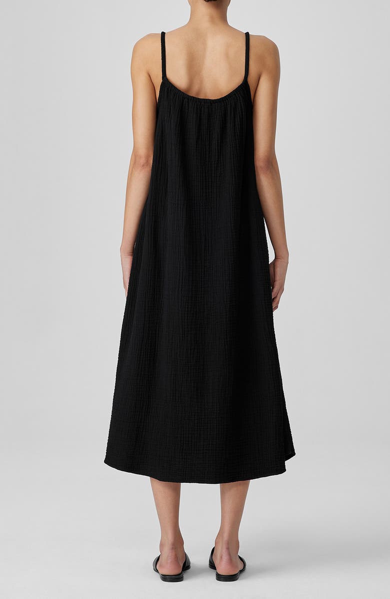 Eileen Fisher Cami Organic Cotton Gauze Dress, Alternate, color, 