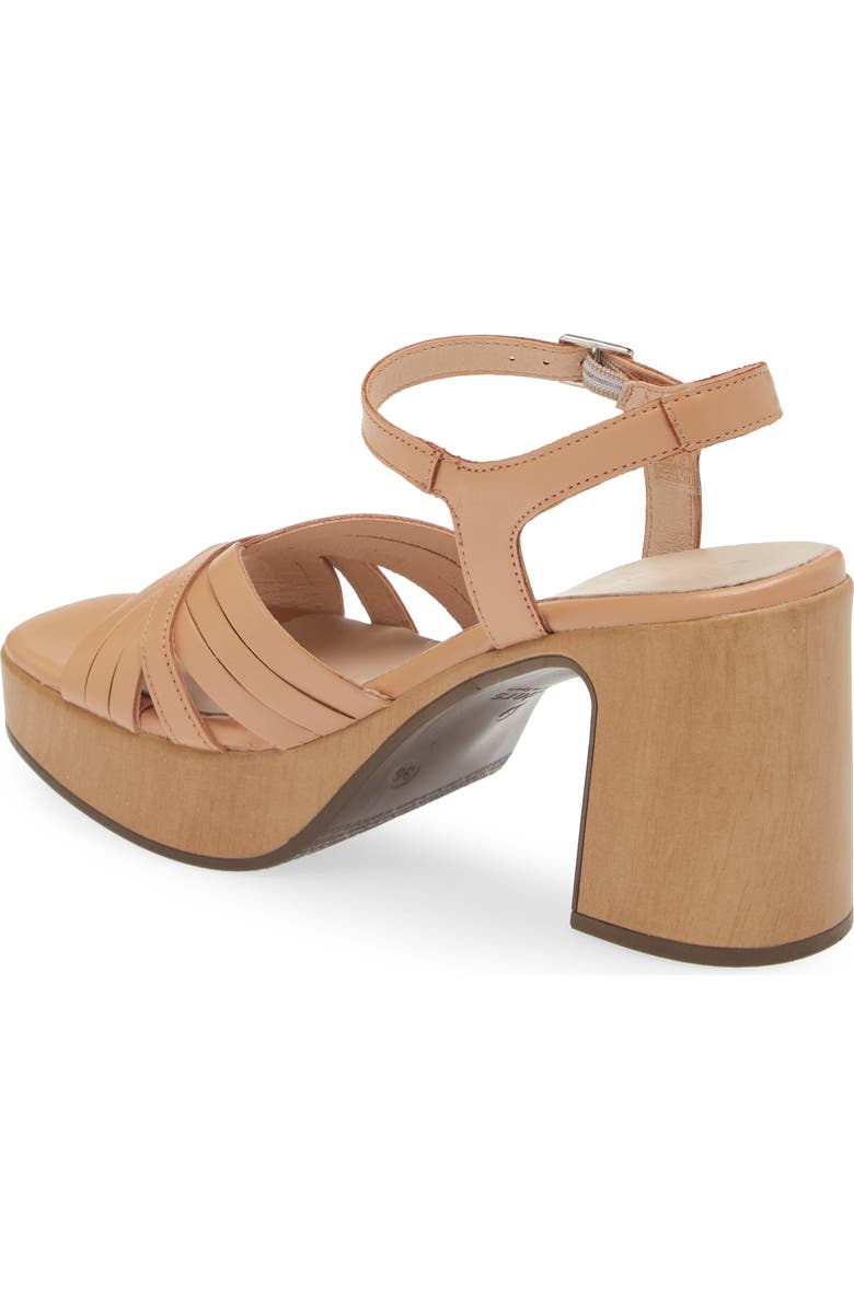Wonders Block Heel Sandal, Alternate, color, Iseo Sand